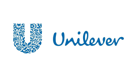 Logotipo da Unilever, uma marca global conhecida por seus produtos de consumo.